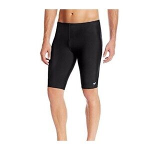 Speedo Men's Solid Endurance Jammer Black Size 30 New With Tags
